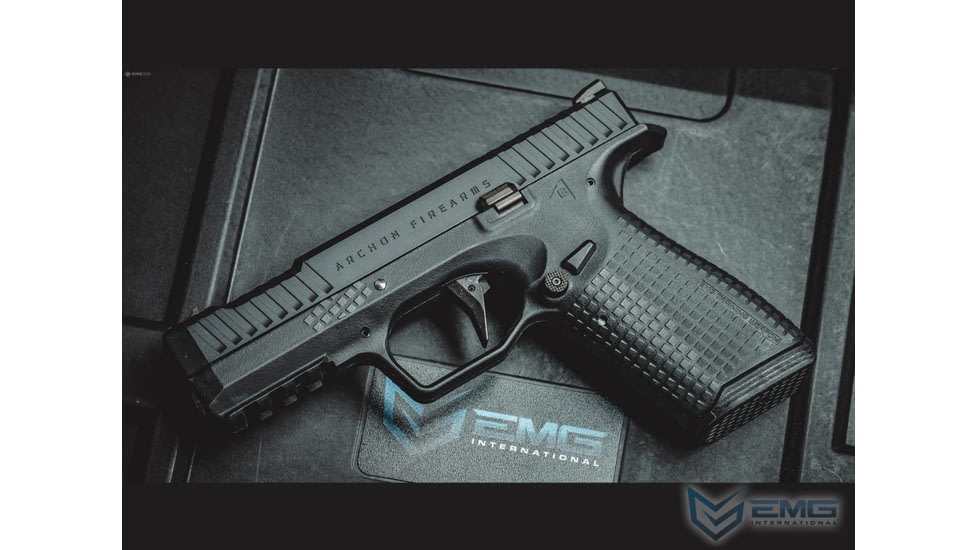 EMG Archon Firearms Type B Airsoft Parallel Training Weapon by EMG, Green Gas, Black, AR-TB0100