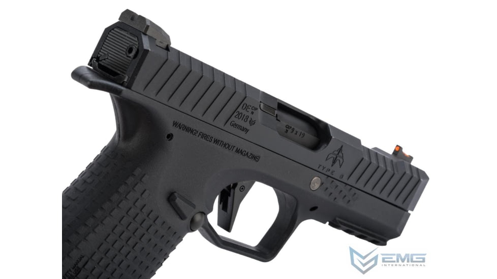 EMG Archon Firearms Type B Airsoft Parallel Training Weapon by EMG, Green Gas, Black, AR-TB0100