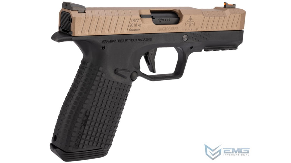 EMG Archon Firearms Type B Airsoft Parallel Training Weapon by EMG, Green Gas, FDE/Black, AR-TB0101