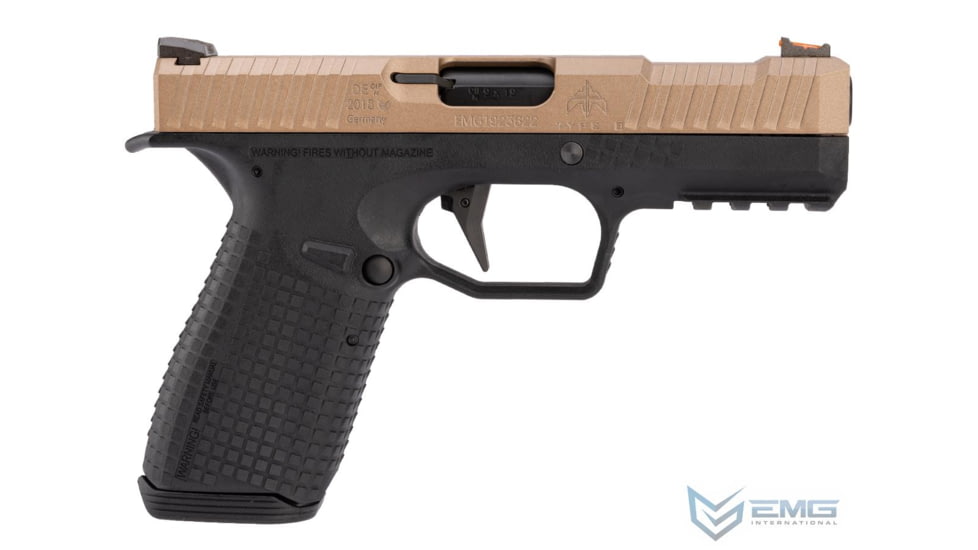 EMG Archon Firearms Type B Airsoft Parallel Training Weapon by EMG, Green Gas, FDE/Black, AR-TB0101