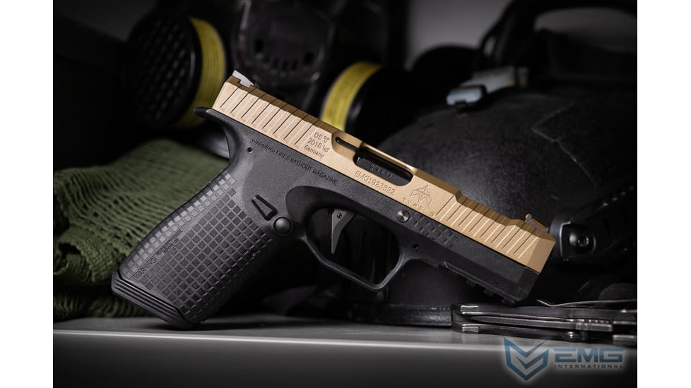 EMG Archon Firearms Type B Airsoft Parallel Training Weapon by EMG, Green Gas, FDE/Black, AR-TB0101