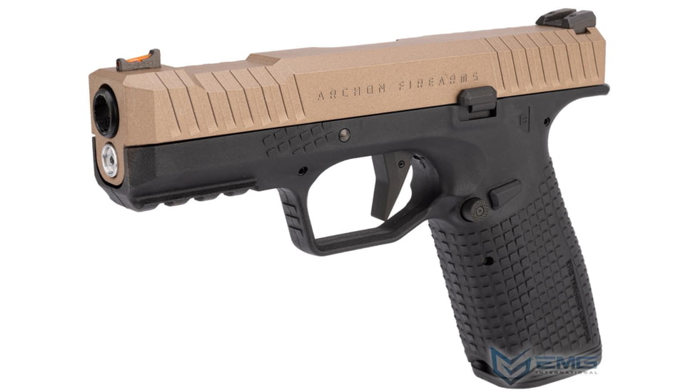 EMG Archon Firearms Type B Airsoft Parallel Training Weapon by EMG, Green Gas, FDE/Black, AR-TB0101