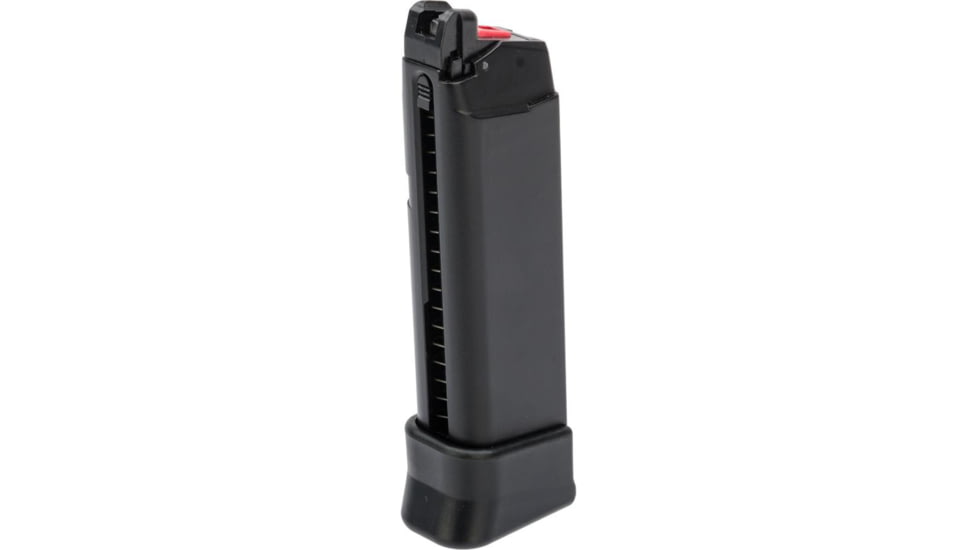 EMG Blu Compact &amp; Glock 19 Series Gas Airsoft Pistol Magazines, CO2, Black, Small, SA-BLMC02