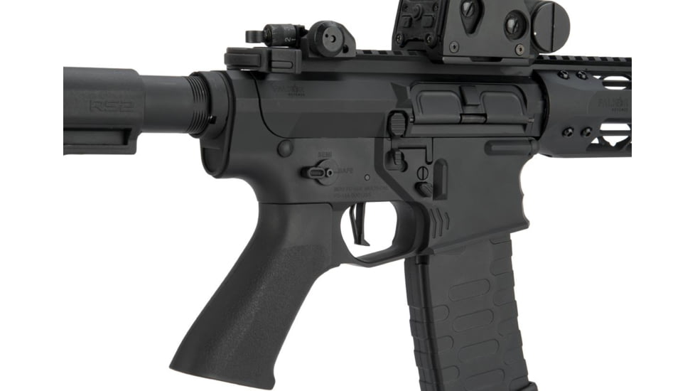 EMG Falkor AR-15 Training Weapon M4 Airsoft AEG Rifle, Blitz SBR, Black, Large, FD-B-B