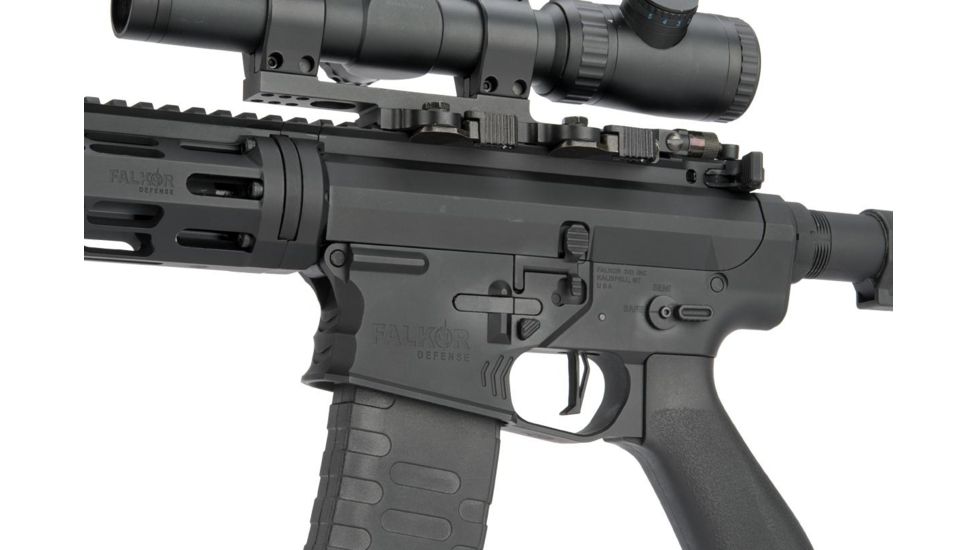 EMG Falkor AR-15 Training Weapon M4 Airsoft AEG Rifle, RECCE, Black, Large, FD-R-B