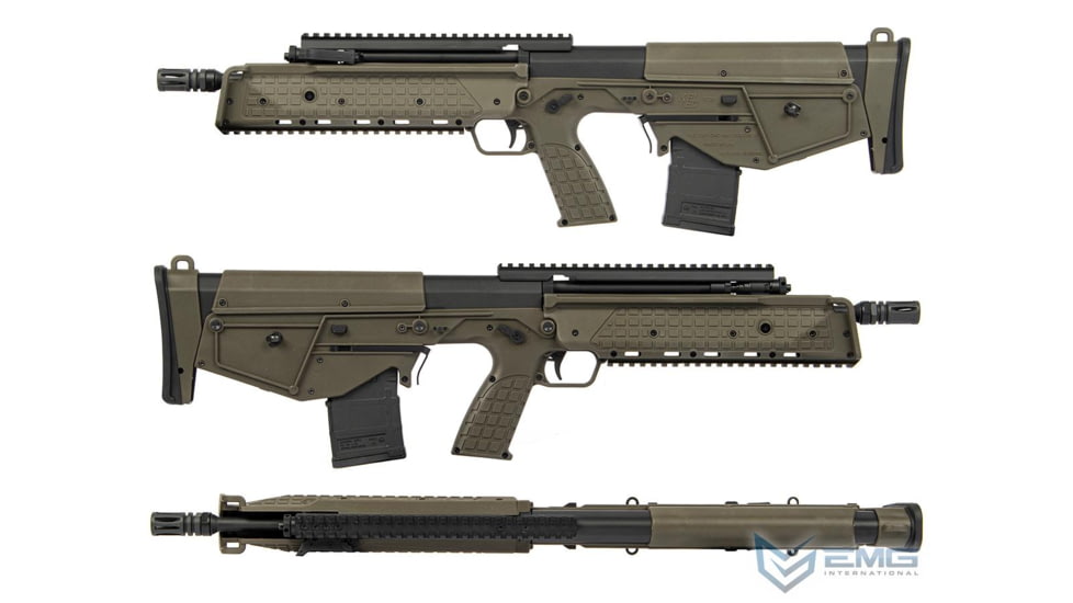 EMG Kel-Tec Licensed RDB17 Airsoft Bullpup AEG Rifle, OD Green, Kel Tec RDB OD