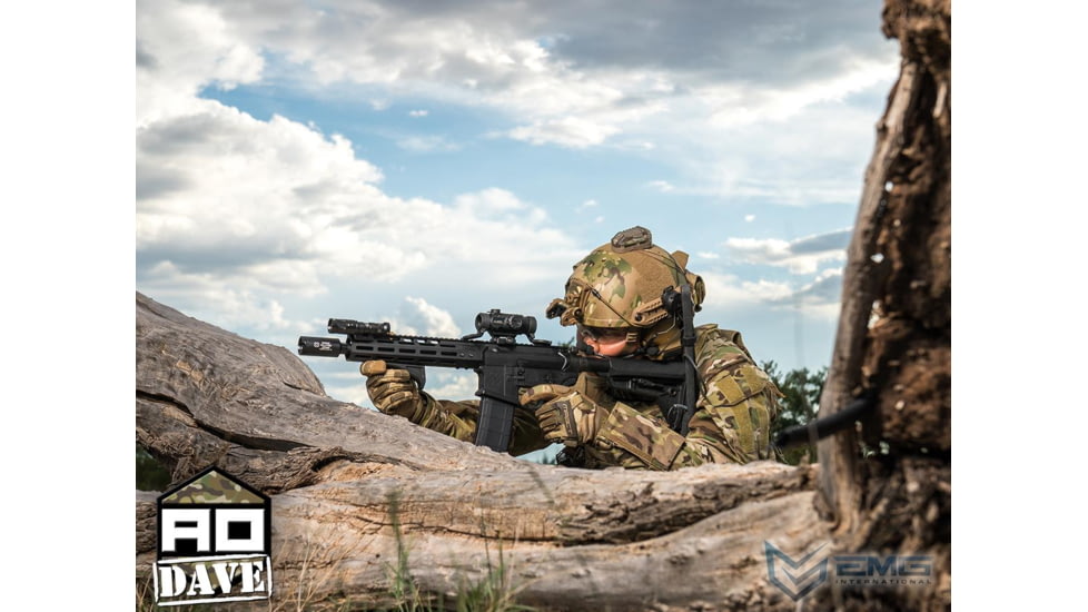 EMG NOVESKE Gen 4 w/ eSilverEdge SDU2.0 Gearbox Airsoft AEG Training Rifle, Shorty, 350 FPS, Black, NSBR-10B 350 FPS