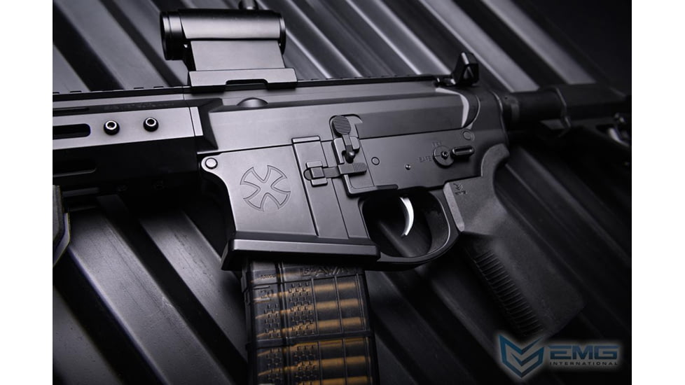 EMG NOVESKE Gen 4 w/ eSilverEdge SDU2.0 Gearbox Airsoft AEG Training Rifle, Shorty, 350 FPS, Black, NSBR-10B 350 FPS