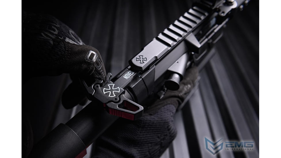 EMG NOVESKE Gen 4 w/ eSilverEdge SDU2.0 Gearbox Airsoft AEG Training Rifle, Shorty, 350 FPS, Black, NSBR-10B 350 FPS