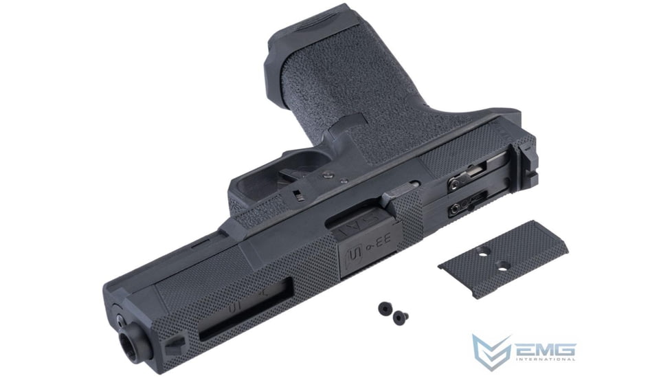 EMG SAI BLU w/Tier One Utility RMR-Cut Slide GBB Airsoft Pistol, Gold, SA-UT0101