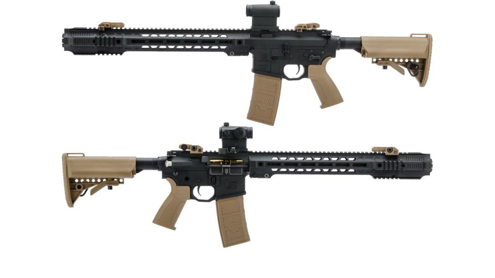 EMG SAI GRY AR-15 AEG Training Rifle w/i5 Gearbox, Carbine, Dark Earth, Large, EG-SAI01M-FDE