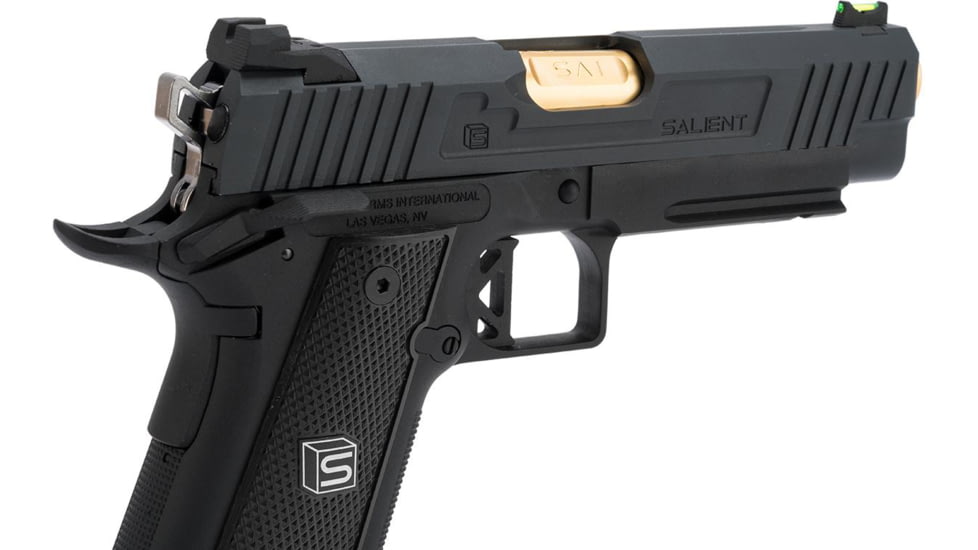 EMG Salient Arms International 2011 DS Airsoft Training Weapon, 4.3 w/CO2 Mag, 30 Round, Black, SA-DS0220