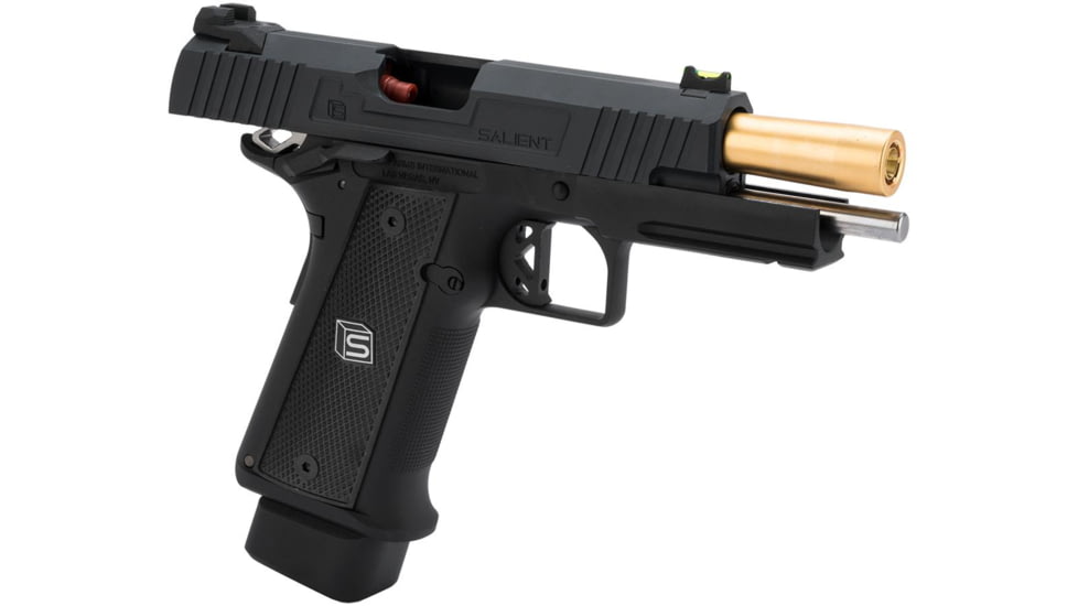 EMG Salient Arms International 2011 DS Airsoft Training Weapon, 4.3 w/CO2 Mag, 30 Round, Black, SA-DS0220