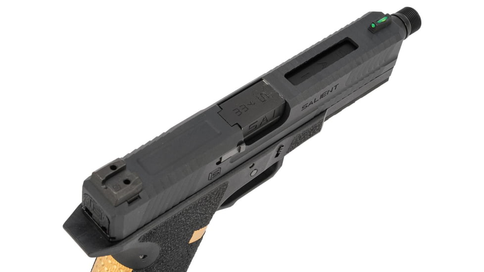 EMG Salient Arms International BLU Airsoft Training Weapon, Green Gas Mag, Black, Medium, SA-BL0100 / EMG-SAI-BLU