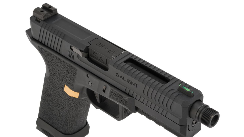 EMG Salient Arms International BLU Airsoft Training Weapon, Green Gas Mag, Black, Medium, SA-BL0100 / EMG-SAI-BLU