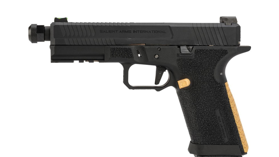 EMG Salient Arms International BLU Airsoft Training Weapon, Green Gas Mag, Black, Medium, SA-BL0100 / EMG-SAI-BLU