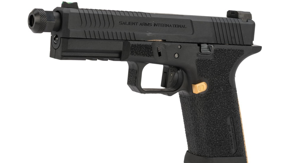 EMG Salient Arms International BLU Airsoft Training Weapon, Green Gas Mag, Black, Medium, SA-BL0100 / EMG-SAI-BLU