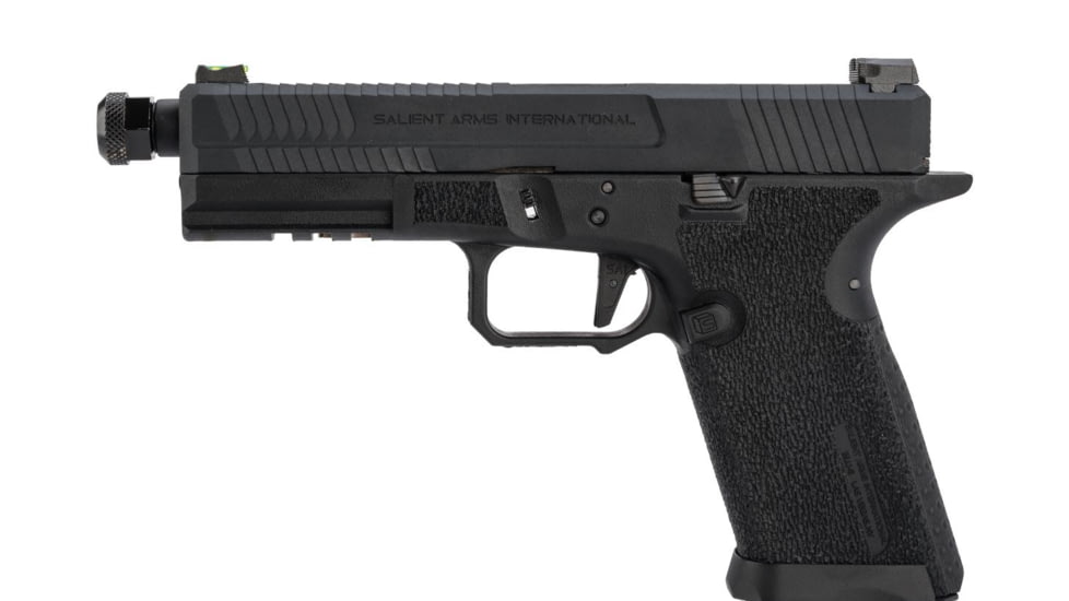 EMG Salient Arms International Blu Airsoft Training Weapon, Green Gas Mag, Black, Large, SA-BL0101