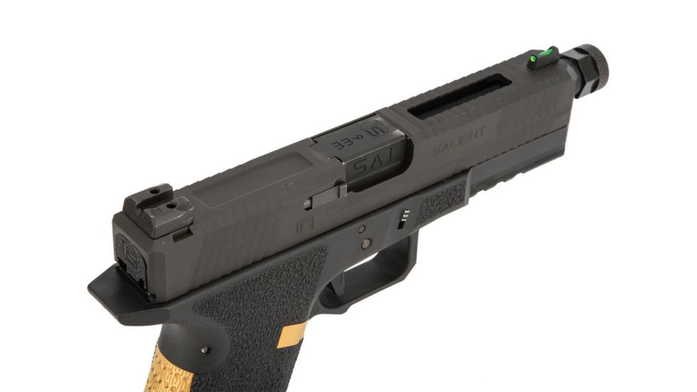 EMG Salient Arms International BLU Airsoft Training Weapon, Steel/CO2, Black, Medium, SA-BL0130