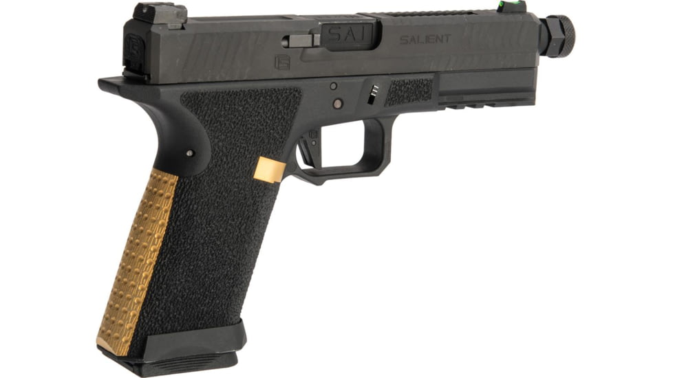 EMG Salient Arms International BLU Airsoft Training Weapon, Steel/CO2, Black, Medium, SA-BL0130