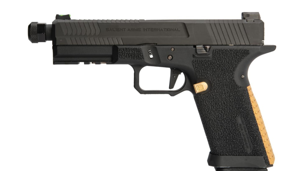 EMG Salient Arms International BLU Airsoft Training Weapon, Steel/CO2, Black, Medium, SA-BL0130