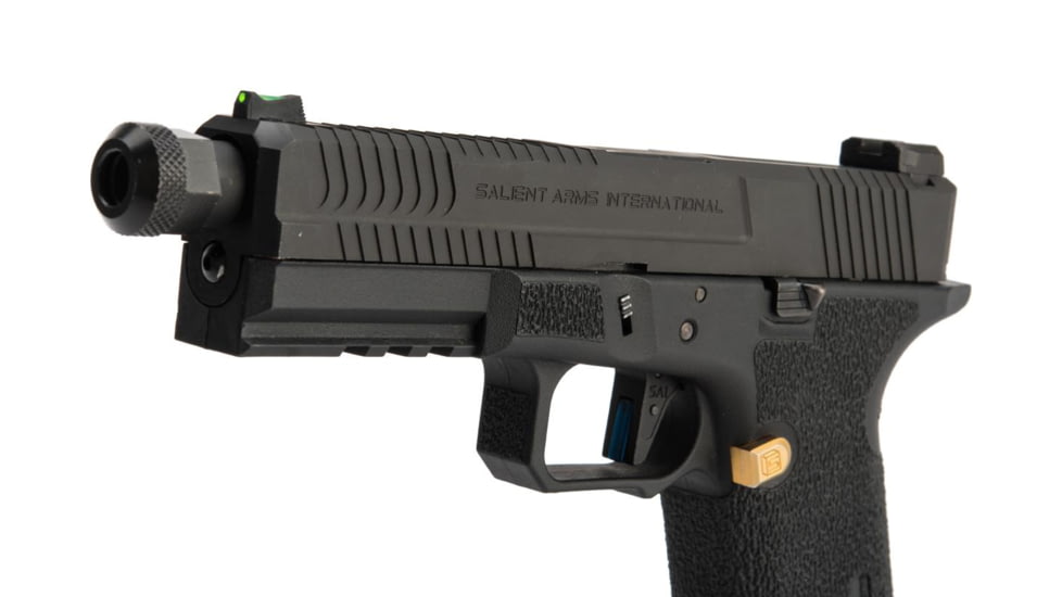 EMG Salient Arms International BLU Airsoft Training Weapon, Steel/CO2, Black, Medium, SA-BL0130