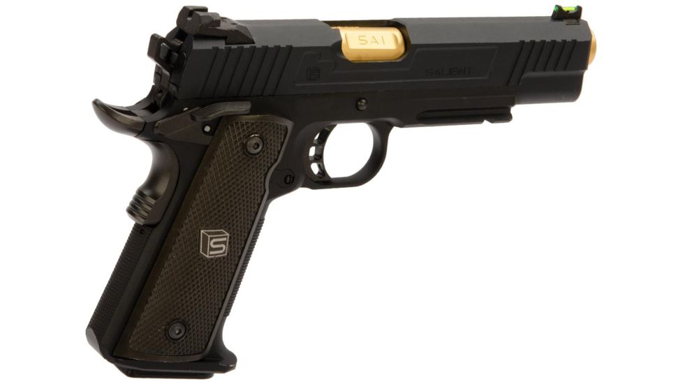 EMG Salient Arms International RED 1911 Training Weapon, Aluminium/Gas, Black, Small, SA-RD0100