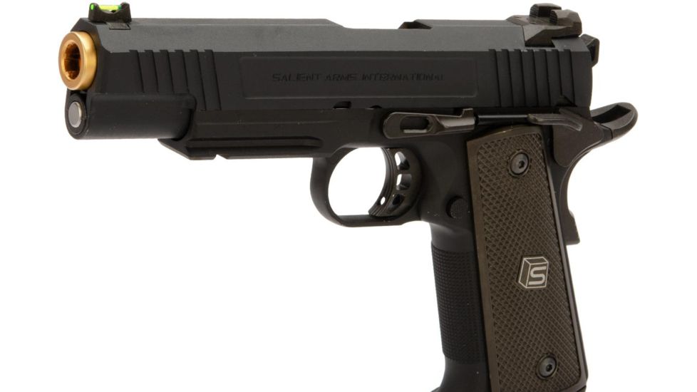 EMG Salient Arms International RED 1911 Training Weapon, Aluminium/Gas, Black, Small, SA-RD0100