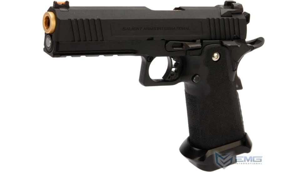 USED EMG Salient Arms International RED Hi-Capa Training Weapon, Aluminum Select Fire, CO2, Black, SA-RD0250, EDEMO1