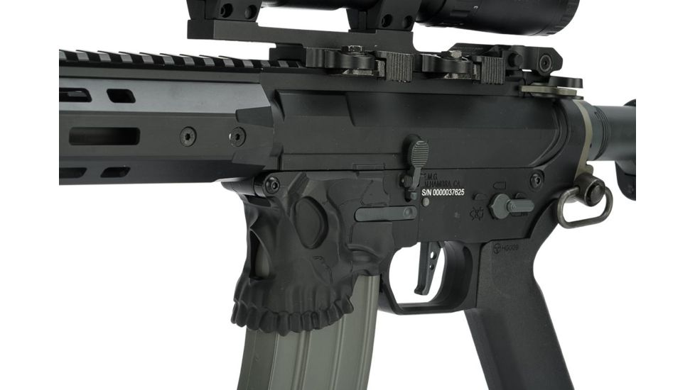 EMG Sharps Bros Jack Licensed Full Metal Advanced M4 Airsoft AEG Rifle, 15in Carbine, Black, Large, M4-SB-TJ-L-BK