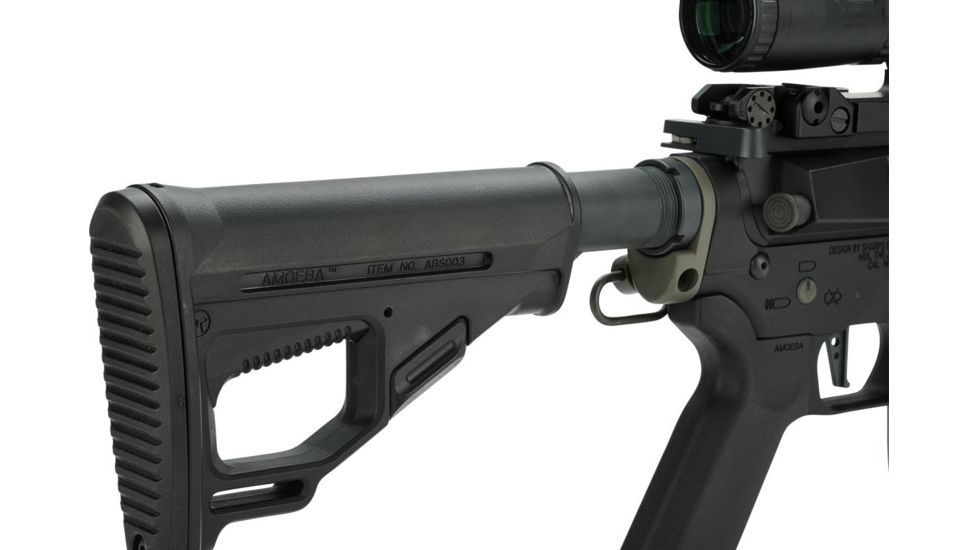 EMG Sharps Bros Jack Licensed Full Metal Advanced M4 Airsoft AEG Rifle, 15in Carbine, Black, Large, M4-SB-TJ-L-BK