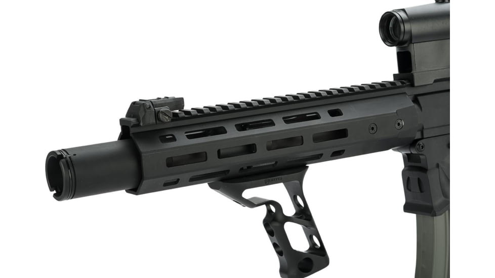 EMG Sharps Bros Warthog Licensed Full Metal Advanced M4 Airsoft AEG Rifle, 10in SBR, Black, Large, M4-SB-WH-M-BK