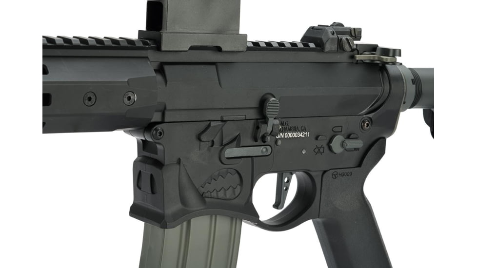 EMG Sharps Bros Warthog Licensed Full Metal Advanced M4 Airsoft AEG Rifle, 10in SBR, Black, Large, M4-SB-WH-M-BK