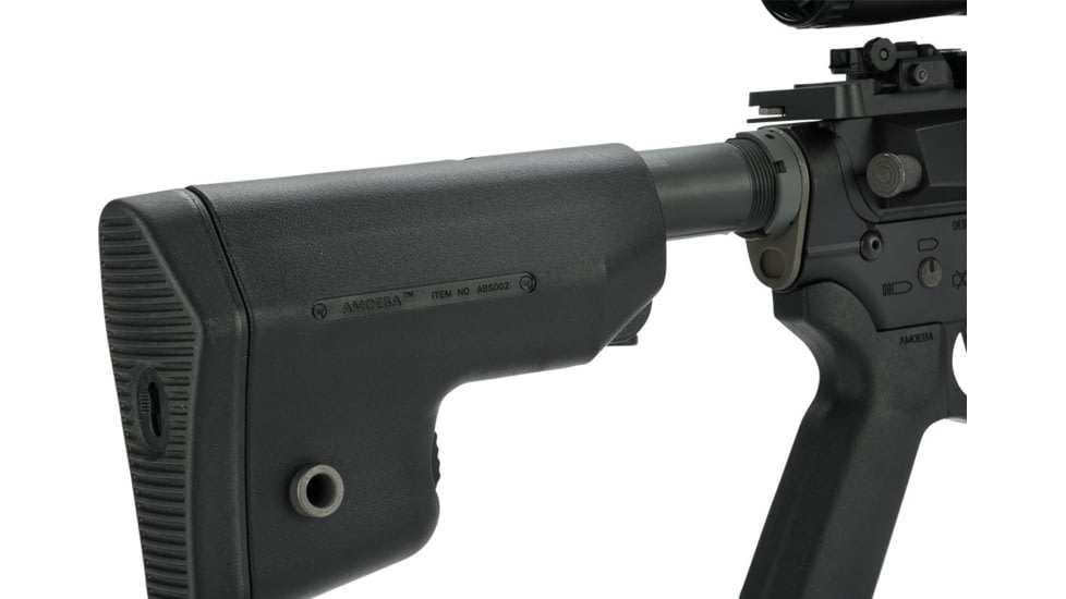 EMG Sharps Bros Warthog Licensed Full Metal Advanced M4 Airsoft AEG Rifle, 15in Carbine, Black, Large, M4-SB-WH-L-BK