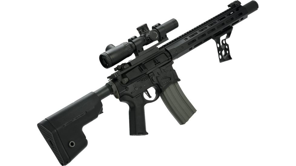 EMG Sharps Bros Warthog Licensed Full Metal Advanced M4 Airsoft AEG Rifle, 15in Carbine, Black, Large, M4-SB-WH-L-BK