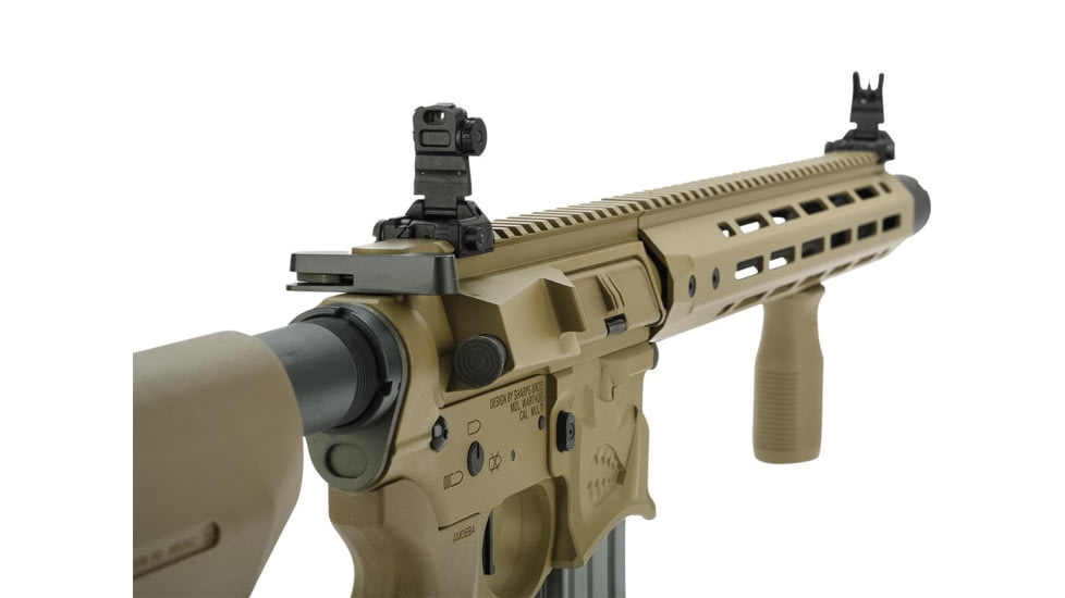 EMG Sharps Bros Warthog Licensed Full Metal Advanced M4 Airsoft AEG Rifle, 15in Carbine, Tan, Large, M4-SB-WH-L-DE