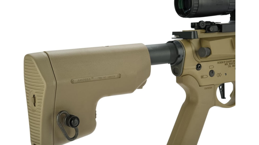 EMG Sharps Bros Warthog Licensed Full Metal Advanced M4 Airsoft AEG Rifle, 15in Carbine, Tan, Large, M4-SB-WH-L-DE