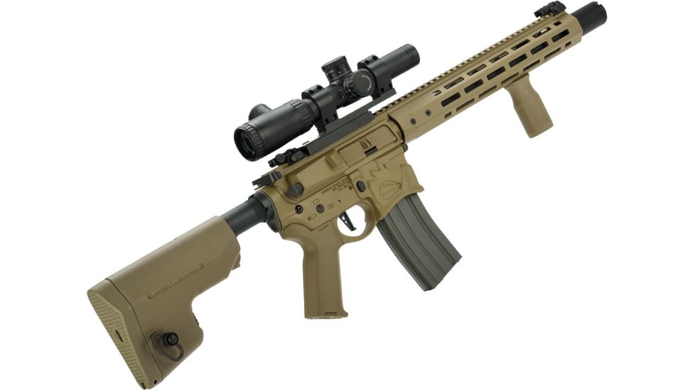 EMG Sharps Bros Warthog Licensed Full Metal Advanced M4 Airsoft AEG Rifle, 15in Carbine, Tan, Large, M4-SB-WH-L-DE
