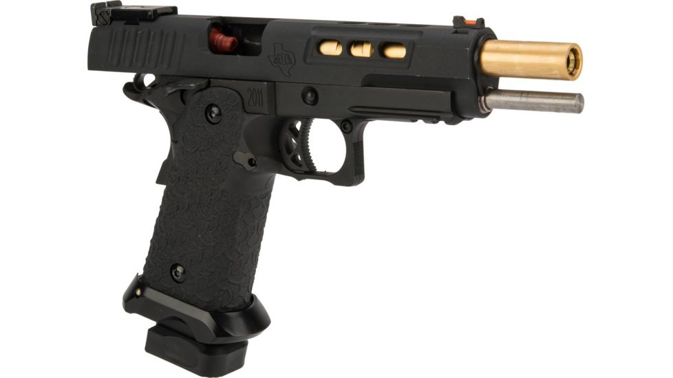 EMG STI International DVC 3-GUN 2011 Airsoft Training Pistol, CO2, Black, Medium, ST-DV0120