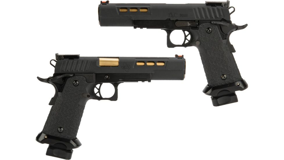 EMG STI International DVC 3-GUN 2011 Airsoft Training Pistol, CO2, Black, Medium, ST-DV0120