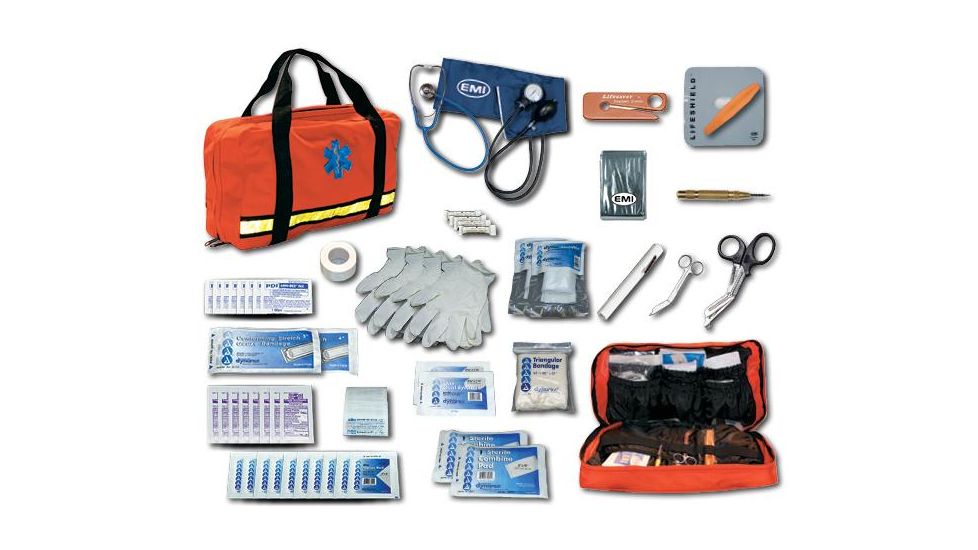 EMI Flat-Pac Response Medical Kit, Orange 507