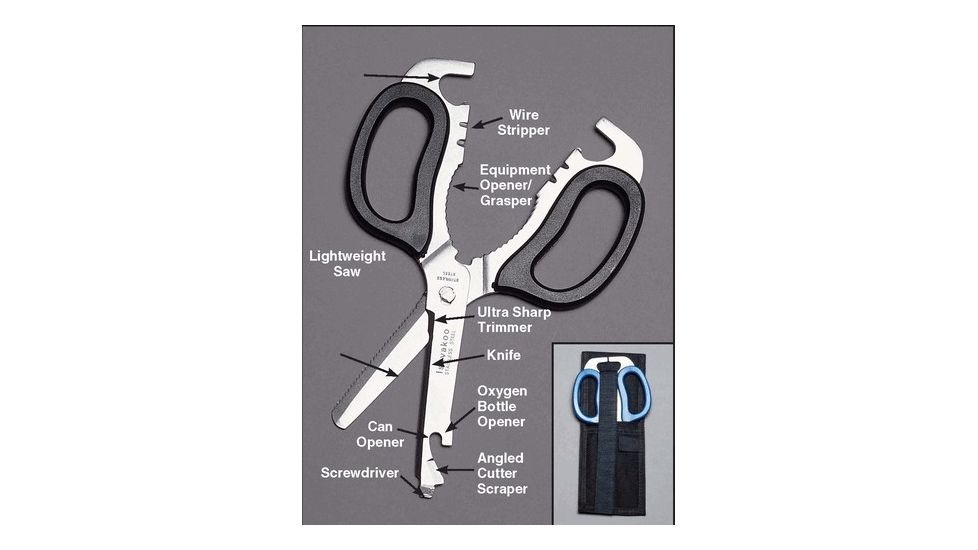 EMI Multi-Purpose Shears, Black, 8003