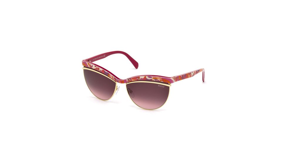 Emilio Pucci EP0010 Sunglasses - Fuxia Frame Color
