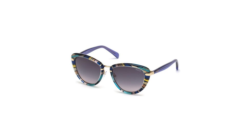 Emilio Pucci EP0011 Sunglasses - Blue Frame Color