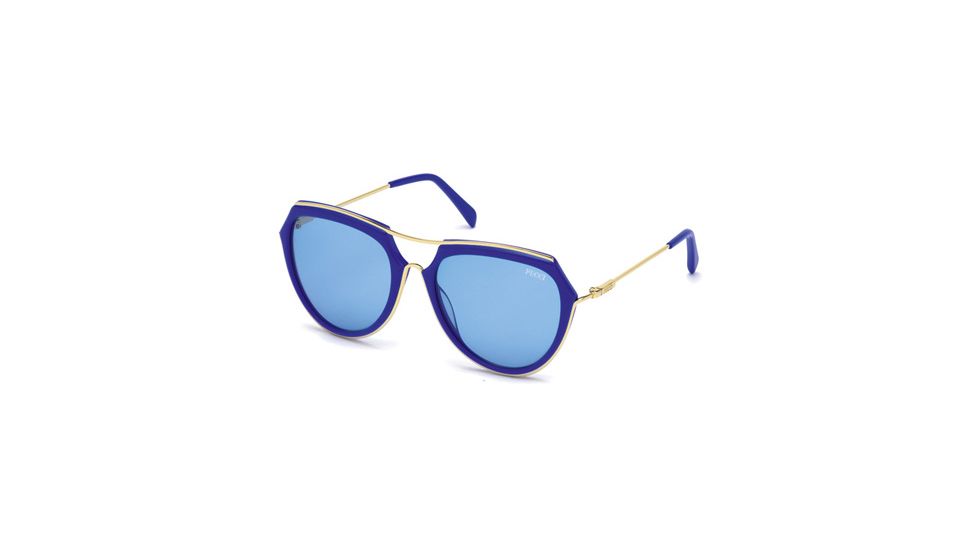 Emilio Pucci EP0016 Sunglasses - Shiny Blue Frame Color