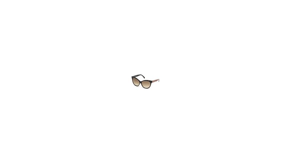 Emilio Pucci EP0024 Sunglasses - Havana Frame Color, Gradient Brown Lens Color
