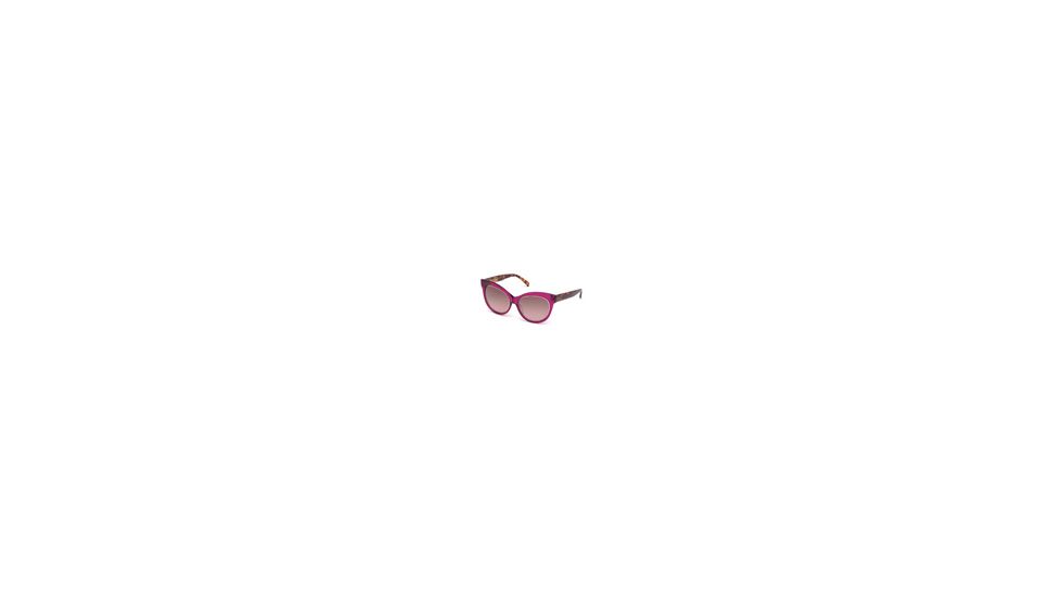 Emilio Pucci EP0024 Sunglasses - Shiny Fuxia Frame Color, Gradient Bordeaux Lens Color