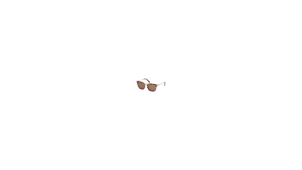 Emilio Pucci EP0026 Sunglasses - Fuxia Frame Color, Brown Lens Color