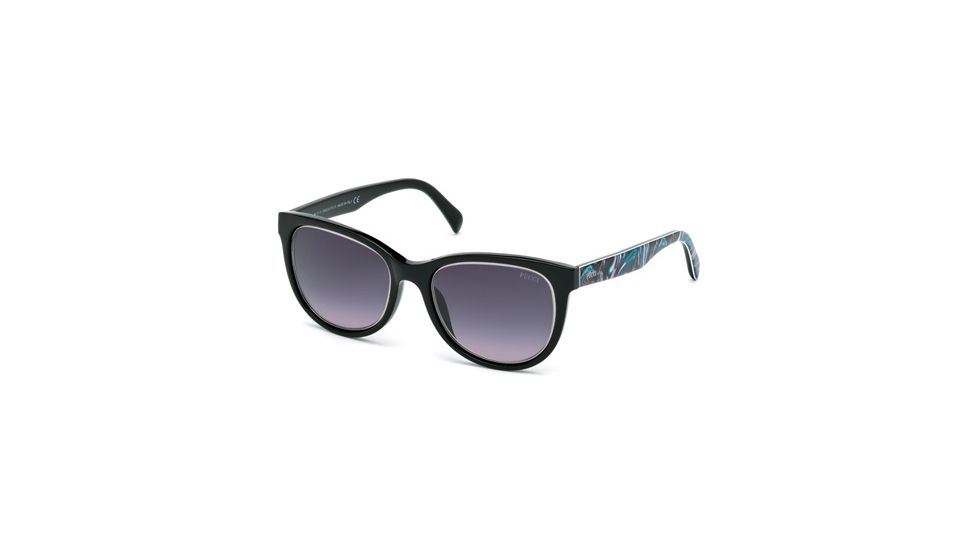 Emilio Pucci EP0027 Sunglasses - Black Frame Color