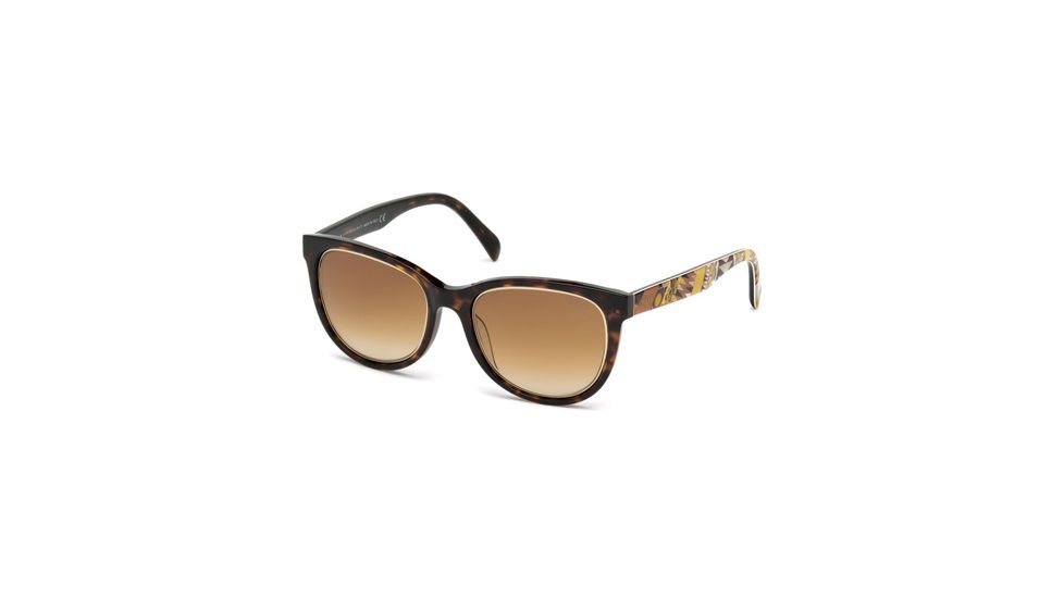 Emilio Pucci EP0027 Sunglasses - Havana Frame Color